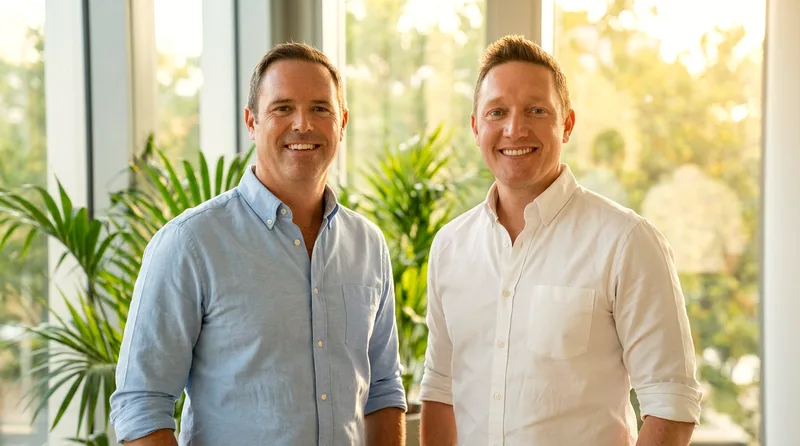 Florian und Marcel Hilfiker, die Gründer von TrauerRede.pro